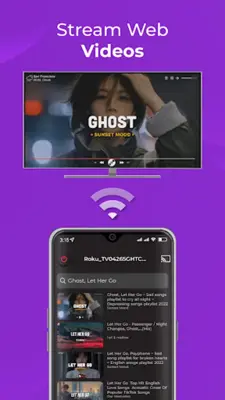 Remote Control for RokuTV android App screenshot 1