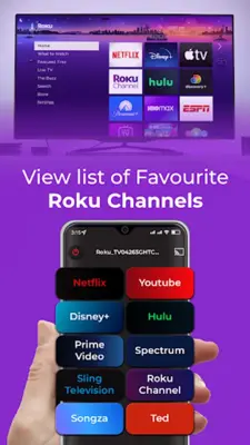 Remote Control for RokuTV android App screenshot 5